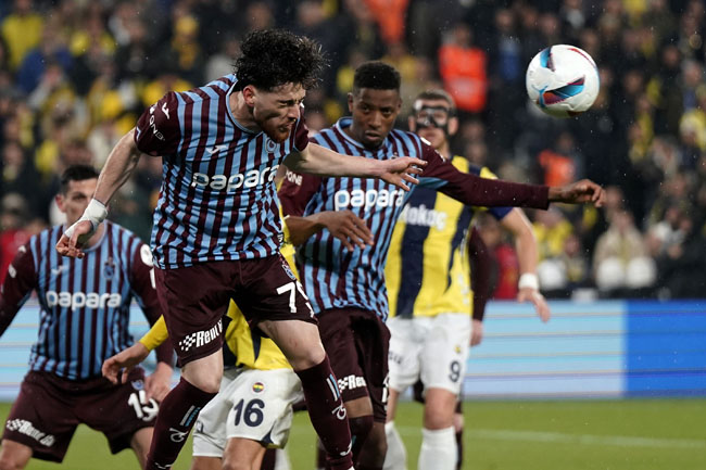 Fenerbahçe - Trabzonspor maçı fotoğraf galerisi