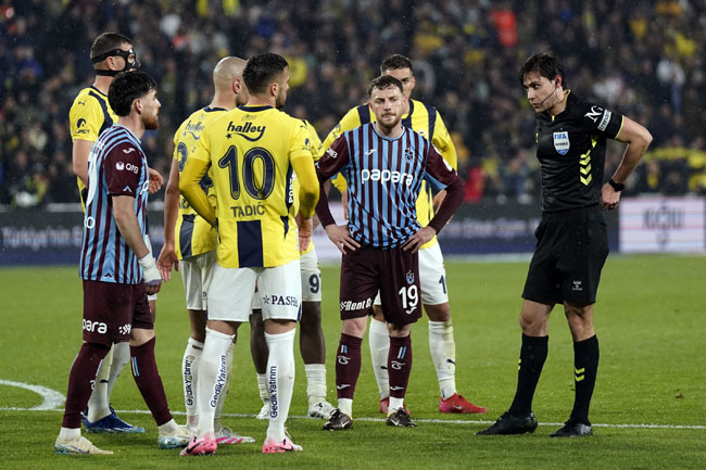 Fenerbahçe - Trabzonspor maçı fotoğraf galerisi