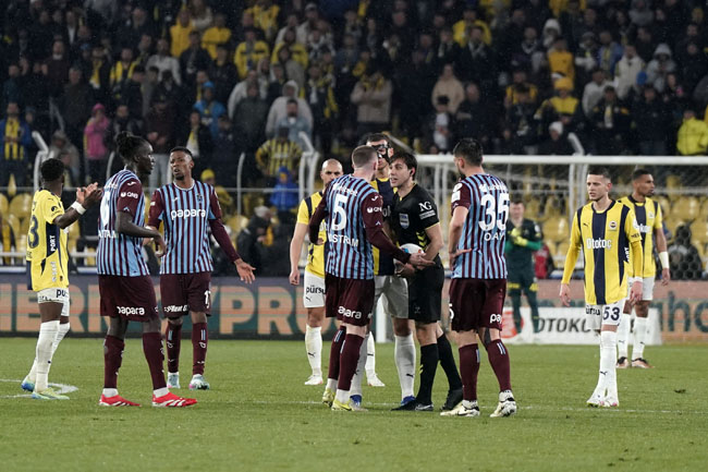 Fenerbahçe - Trabzonspor maçı fotoğraf galerisi