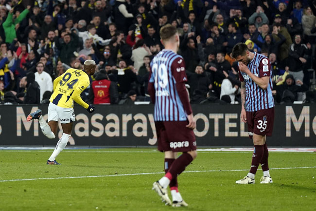 Fenerbahçe - Trabzonspor maçı fotoğraf galerisi