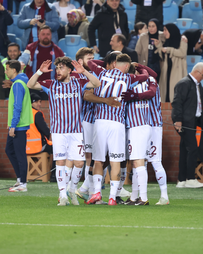 Trabzonspor - Çaykur Rizespor maçı fotoğrafları