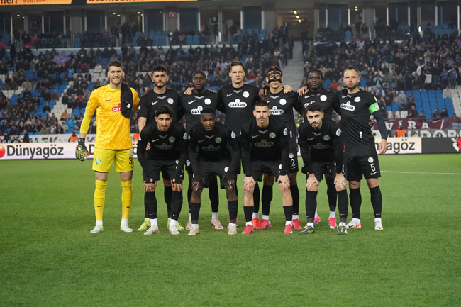 Trabzonspor - Çaykur Rizespor maçı fotoğrafları