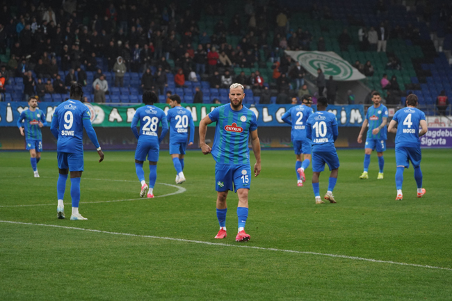 Çaykur Rizespor - Eyüpspor maçı fotoğrafları