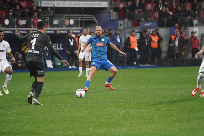 Çaykur Rizespor - Eyüpspor maçı fotoğrafları