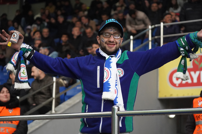Çaykur Rizespor - Eyüpspor maçı fotoğrafları