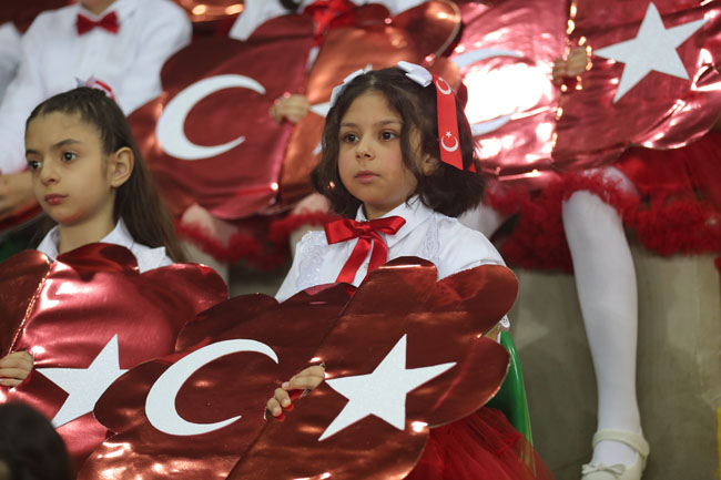 Rize'de coşkulu 23 Nisan etkinlikleri