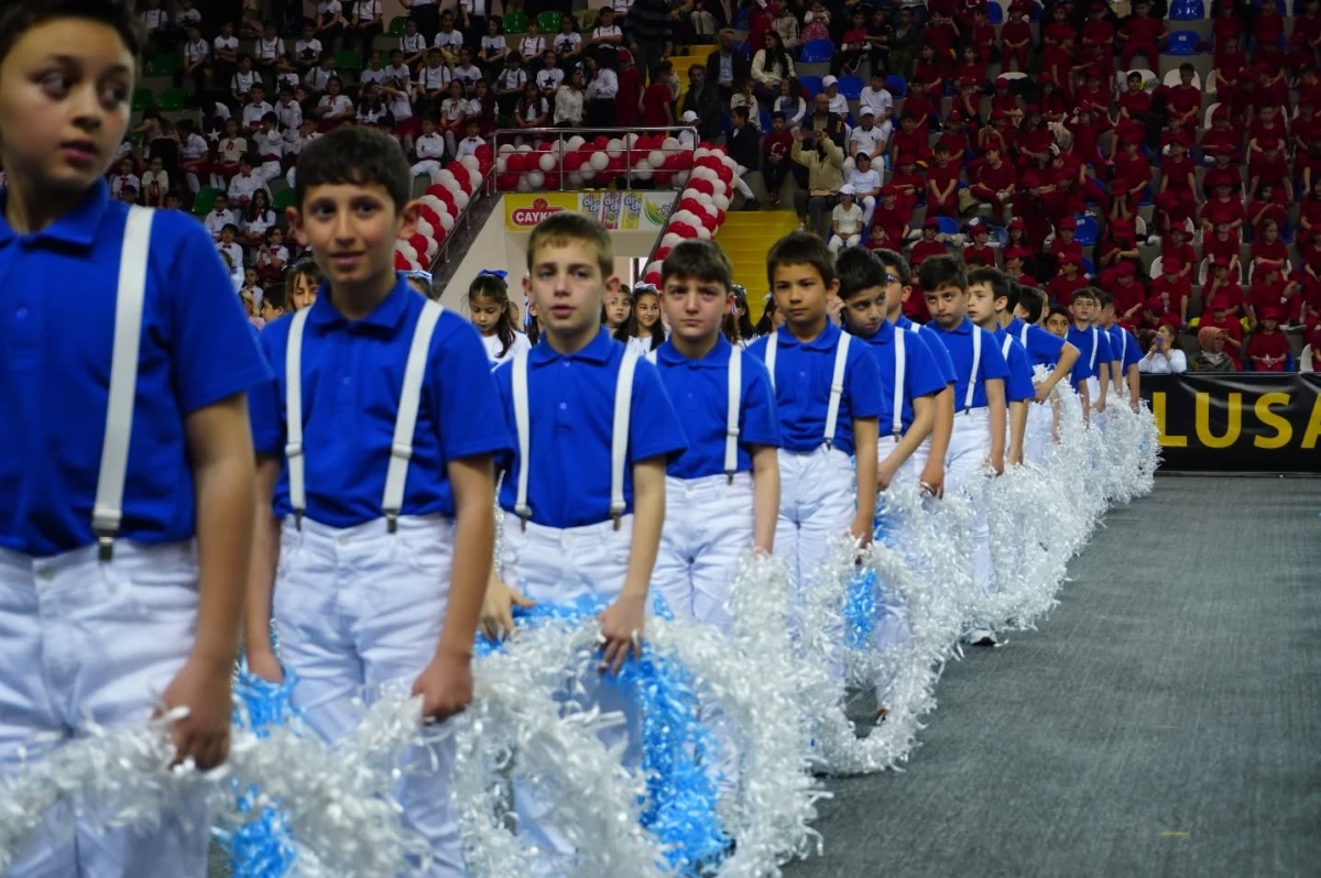 Rize'de coşkulu 23 Nisan etkinlikleri