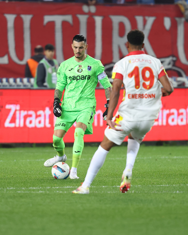Trabzonspor - Göztepe maçı fotoğrafları