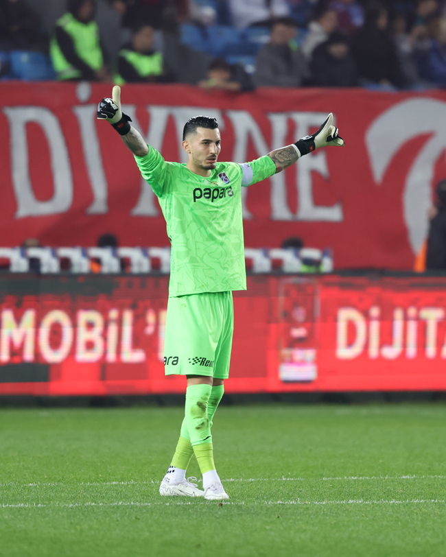Trabzonspor - Göztepe maçı fotoğrafları