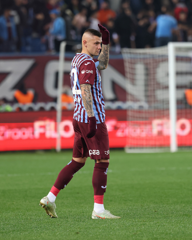 Trabzonspor - Göztepe maçı fotoğrafları