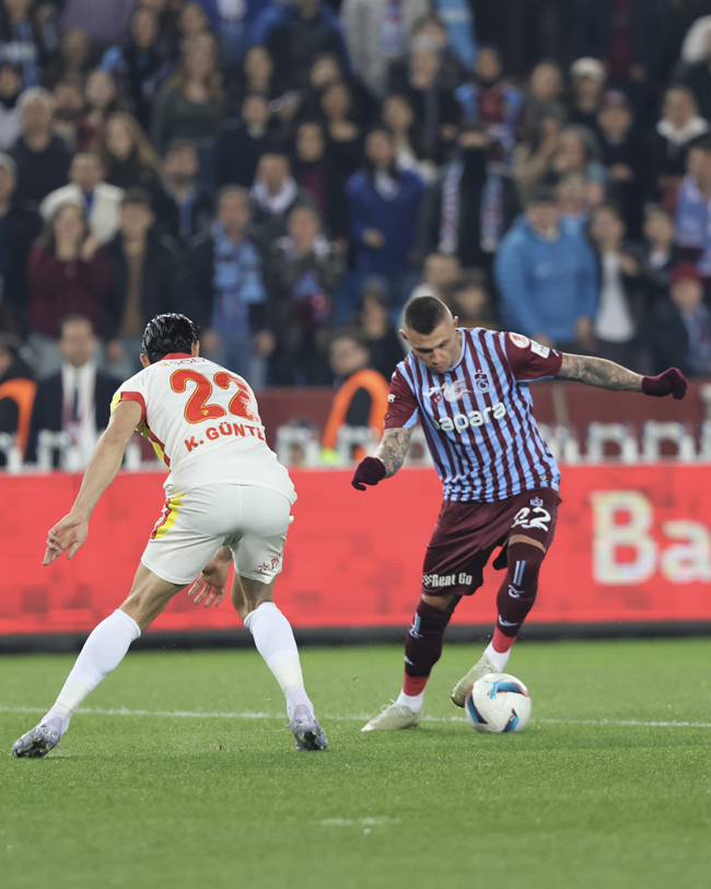 Trabzonspor - Göztepe maçı fotoğrafları