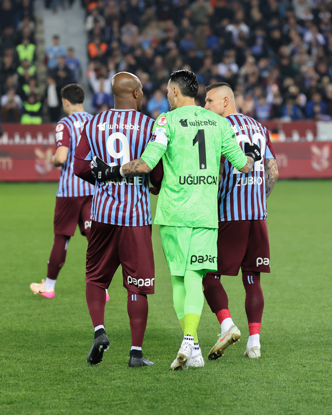 Trabzonspor - Göztepe maçı fotoğrafları