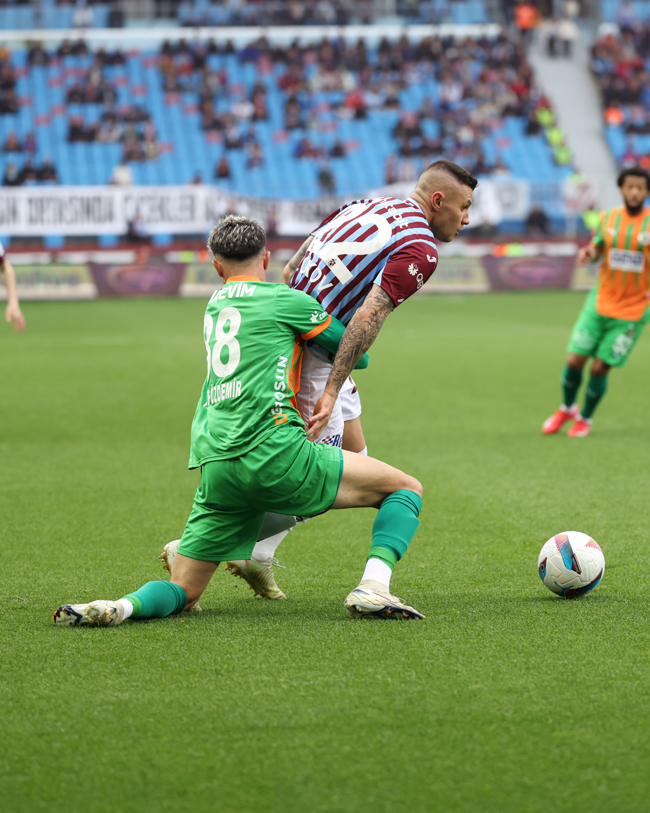 Trabzonspor - Alanyaspor maçı fotoğrafları 