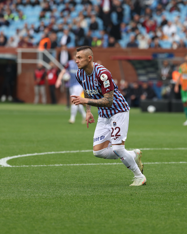 Trabzonspor - Alanyaspor maçı fotoğrafları 