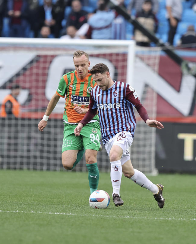 Trabzonspor - Alanyaspor maçı fotoğrafları 