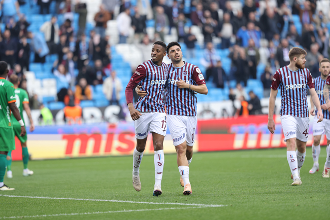 Trabzonspor - Alanyaspor maçı fotoğrafları 