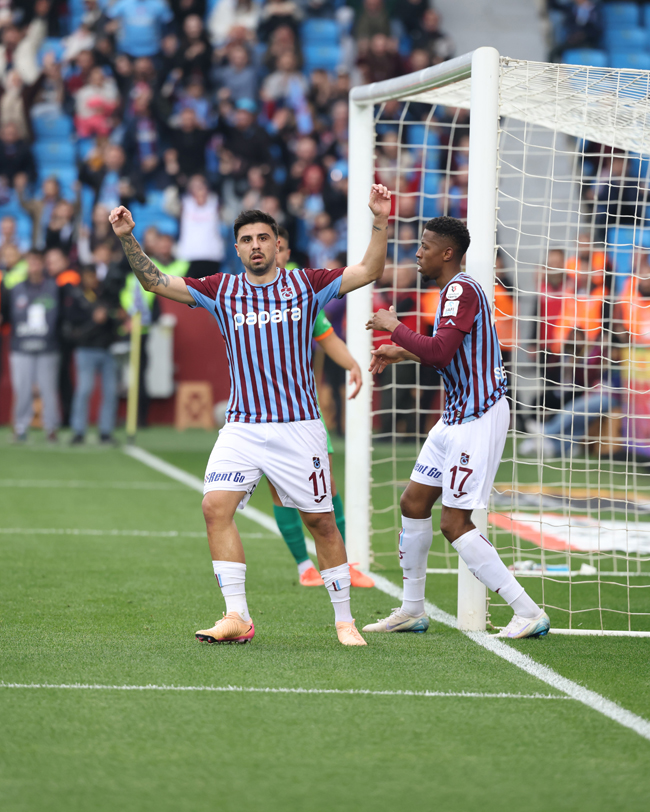 Trabzonspor - Alanyaspor maçı fotoğrafları 