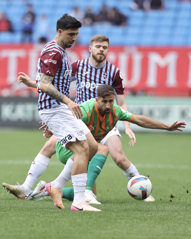 Trabzonspor - Alanyaspor maçı fotoğrafları 