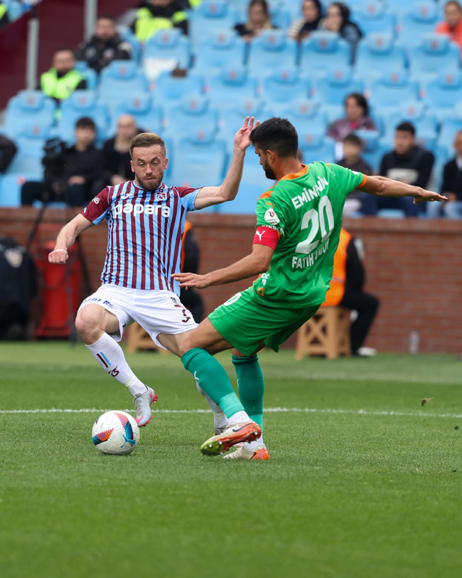 Trabzonspor - Alanyaspor maçı fotoğrafları 