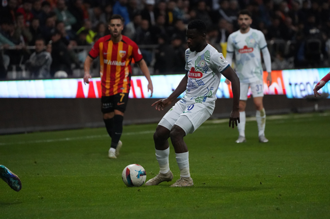 Kayserispor - Rizespor maçı fotoğrafları