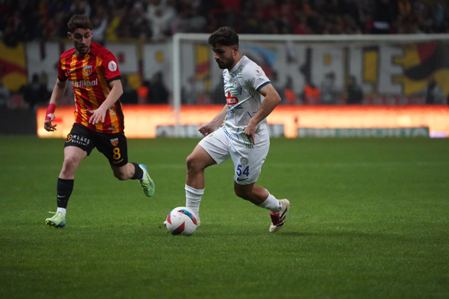 Kayserispor - Rizespor maçı fotoğrafları