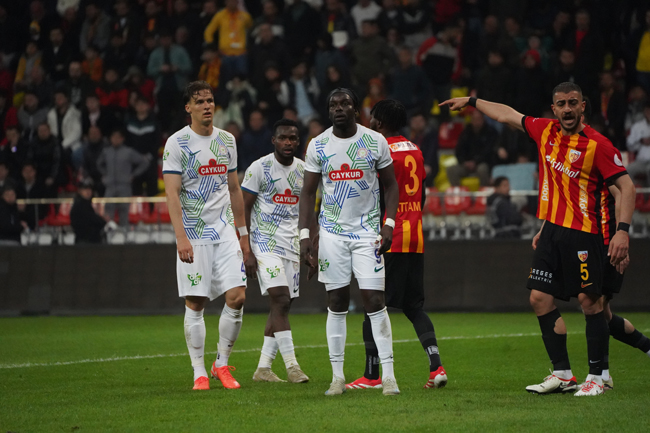 Kayserispor - Rizespor maçı fotoğrafları