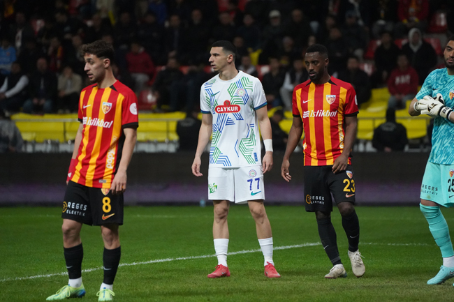 Kayserispor - Rizespor maçı fotoğrafları