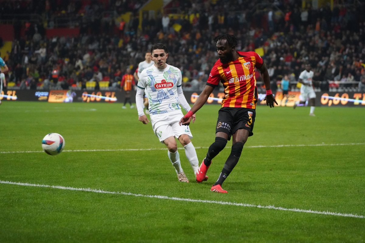Kayserispor - Rizespor maçı fotoğrafları