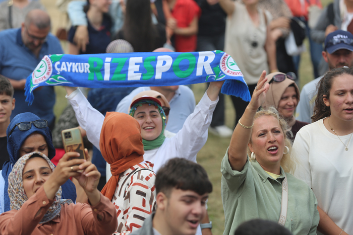Çaykur Rizespor'un birlik ve beraberlik şöleni sona erdi