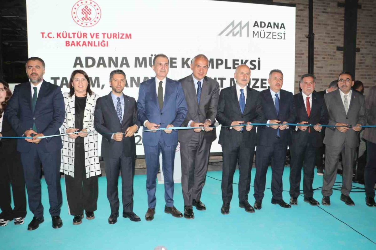 Bakan Ersoy: "Türkiye’nin en büyük, dünyanın ise beşinci büyük müze kompleksini Adana’mıza kazandırdık"
