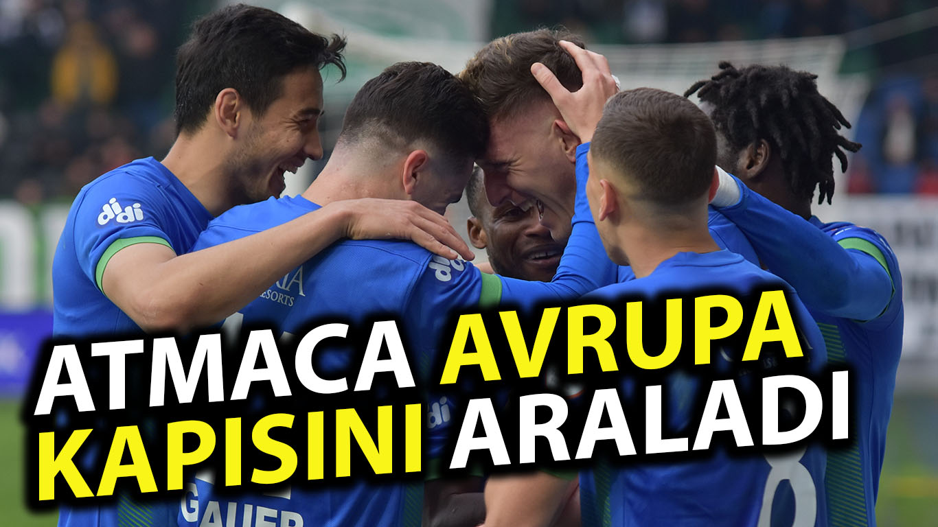 Çaykur Rizespor Antalyaspor'u 3-0 mağlup etti