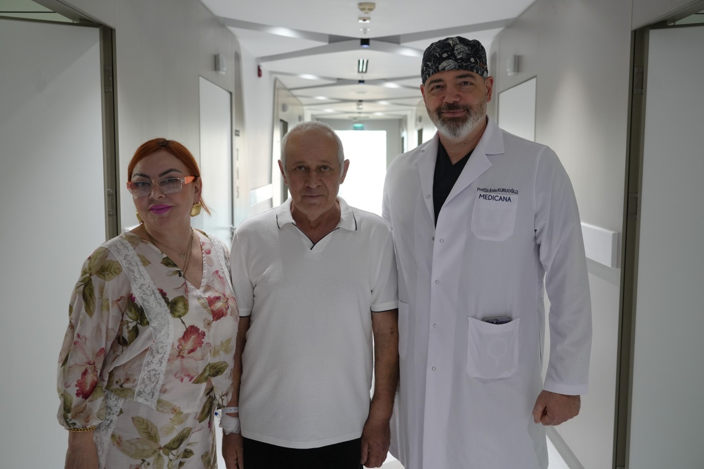 Gürcistan'da inşaattan düşerek komaya girdi, Samsun’da yeniden ayağa kalktı