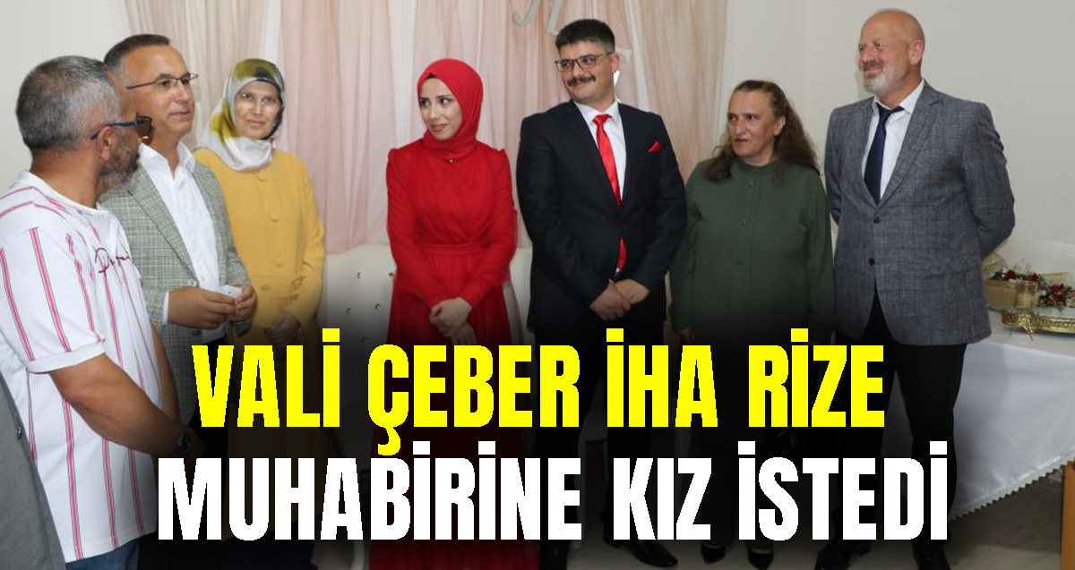 Kemal Çeber İHA Muhabiri Hasan Fehmi Demir'e kız istedi