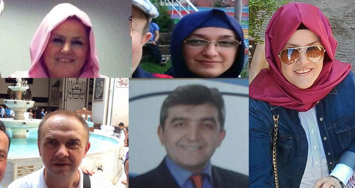Tur otobüsü kazasında Kenan Yiğit, Mustafa Kemal Girgin, Fatih Kalemiş, Şule Dağdelen ve Nazan Kaytan hayatını kaybetti