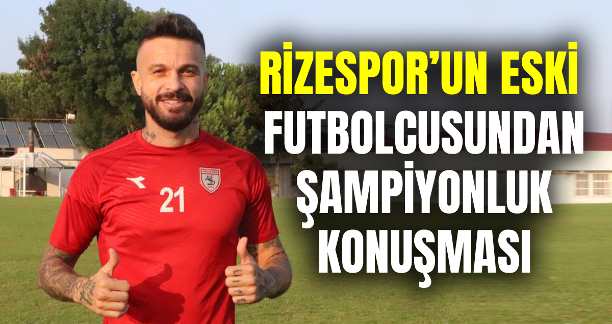 Fernando Boldrin: "Samsunspor’un şampiyonluk şansı yüzde 100"