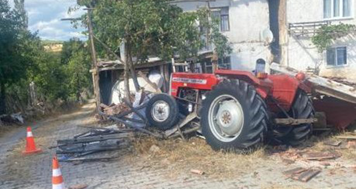 Amasya'da kamelyada otururken traktörün çarptığı Hasan Çakı hayatını kaybetti 