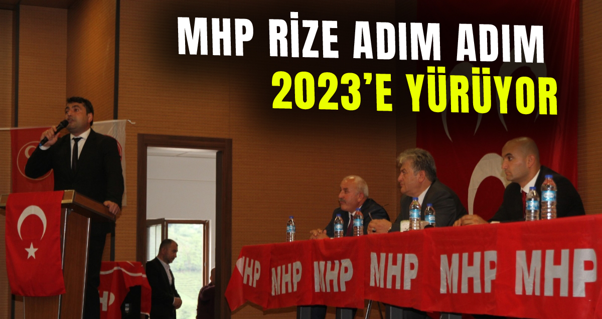 MHP Rize'de 2023'ün startını verdi