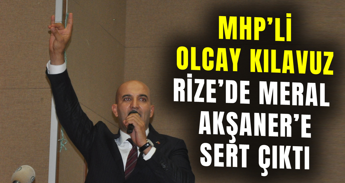 MHP Mersin Milletvekili Olcay Kılavuz: "Meral Akşener, Selahattin Demirtaş denen teröristle birlikte hareket etmek istiyor"