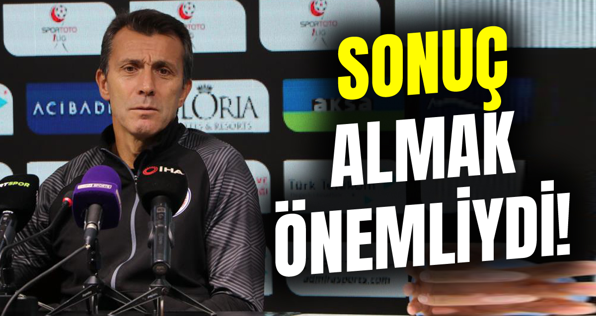 Rizespor teknik direktörü Bülent Korkmaz maç sonu açıklamalarda bulundu 