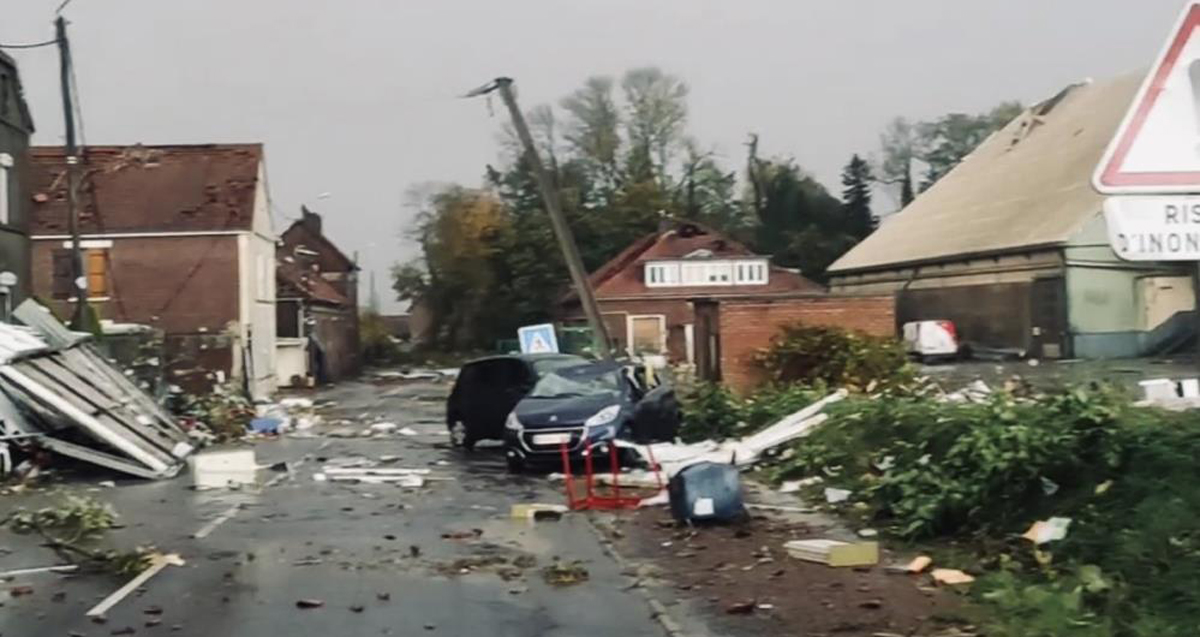 Tornado in France: 1 injured