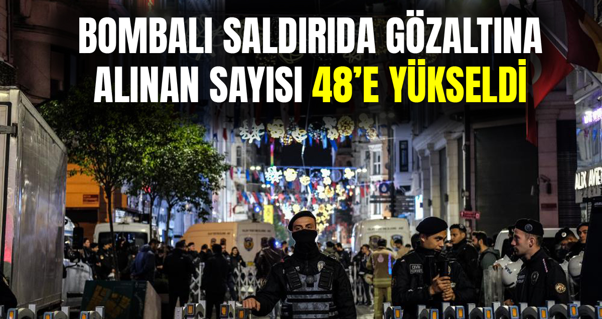 Beyoğlu'ndaki bombalı saldırıya ilişkin 2 şüpheli daha yakalandı