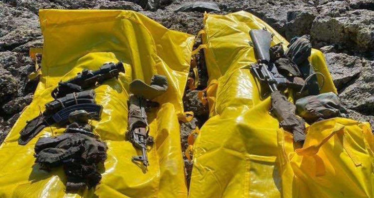 Bakan Soylu: “Eren Abluka Sonbahar-Kış-12 Operasyonu'nda, 2 terörist sarı torbada”