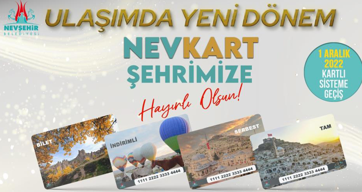 NEVKART kullanımı 1 Aralık’ta başlıyor