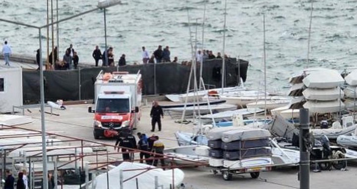 İzmir'de denize düşen şahsı itfaiye kurtardı