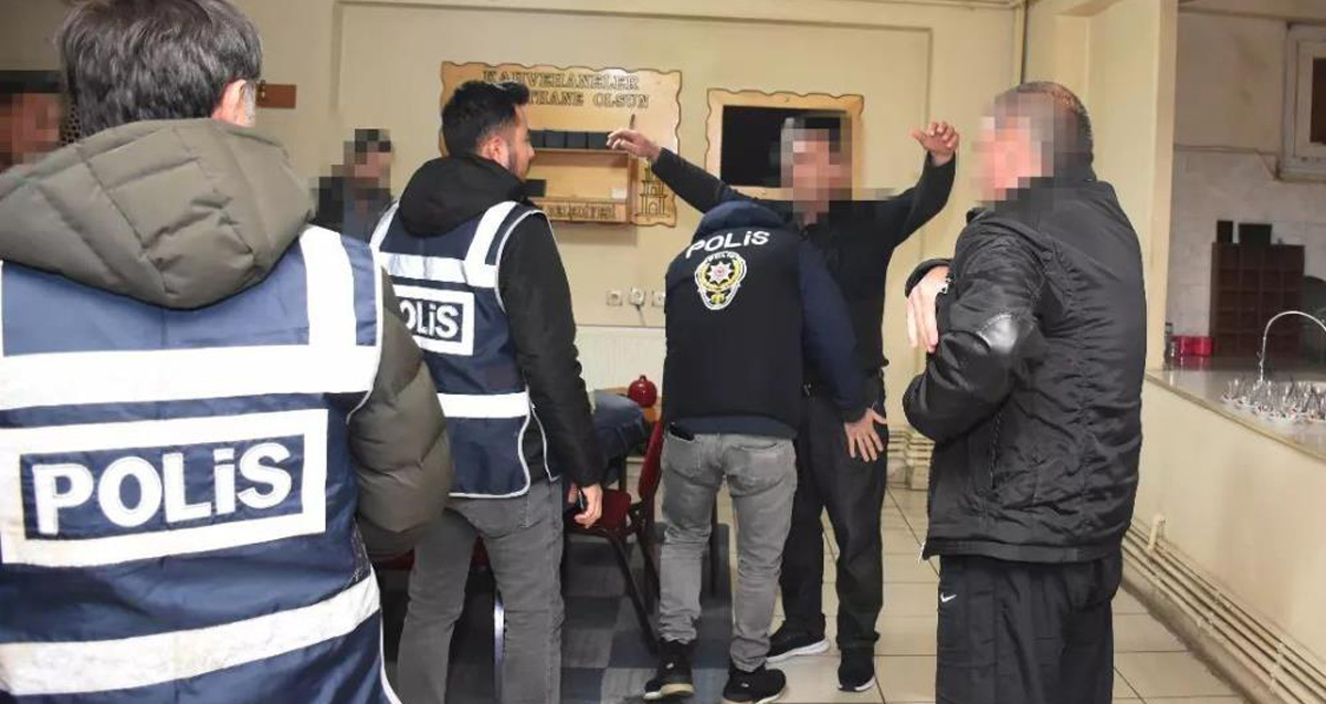 Erzincan polisinden kumar, tombala ve oyun makineleri uygulaması