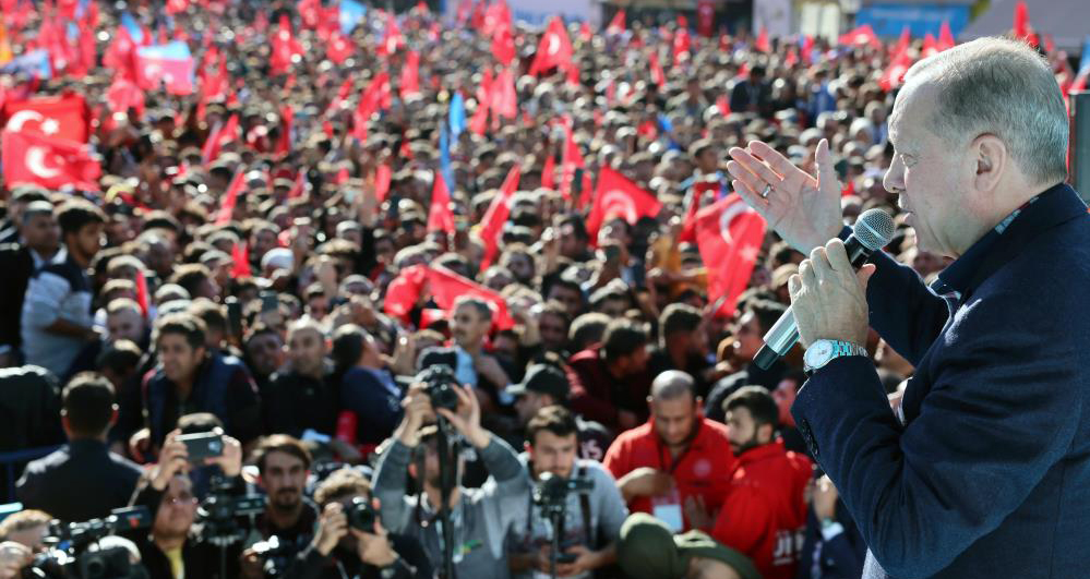 Cumhurbaşkanı Erdoğan'dan kara harekatını engellemek isteyen ülkelere tepki