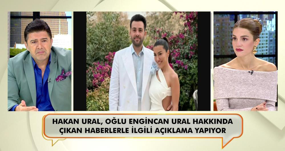 Hakan Ural'dan oğlu Engincan ve Merve Kaya’nın ayrılık haberlerine yanıt