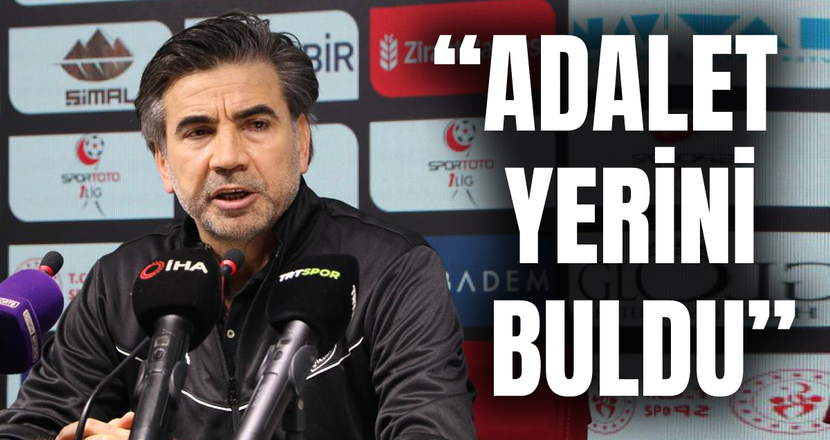 Pendikspor Teknik Direktörü Osman Özköylü maçın ardından açıklamada bulundu