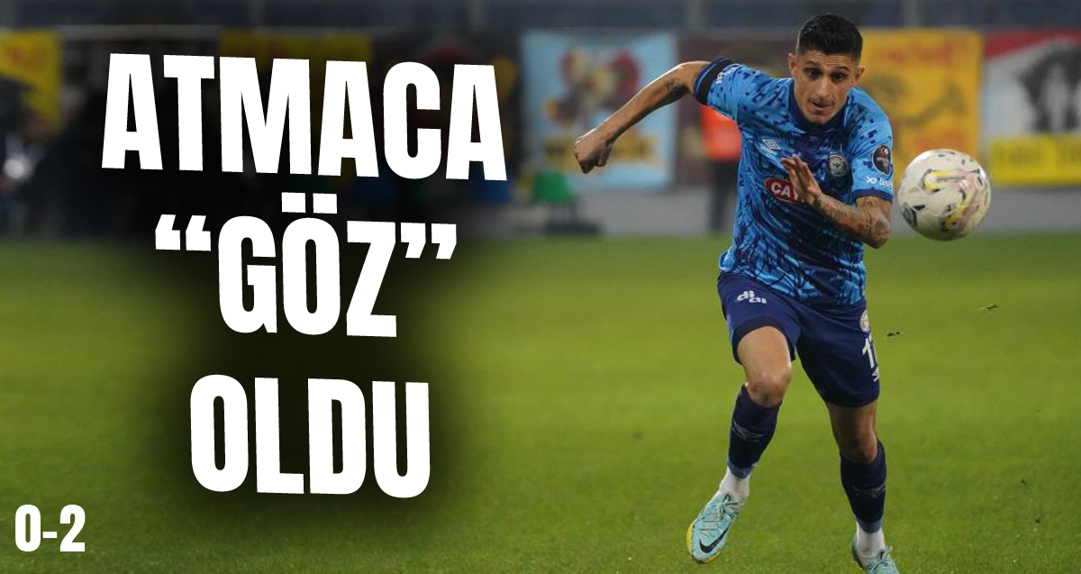 Çaykur Rizespor Göztepe'ye 2-0 mağlup oldu