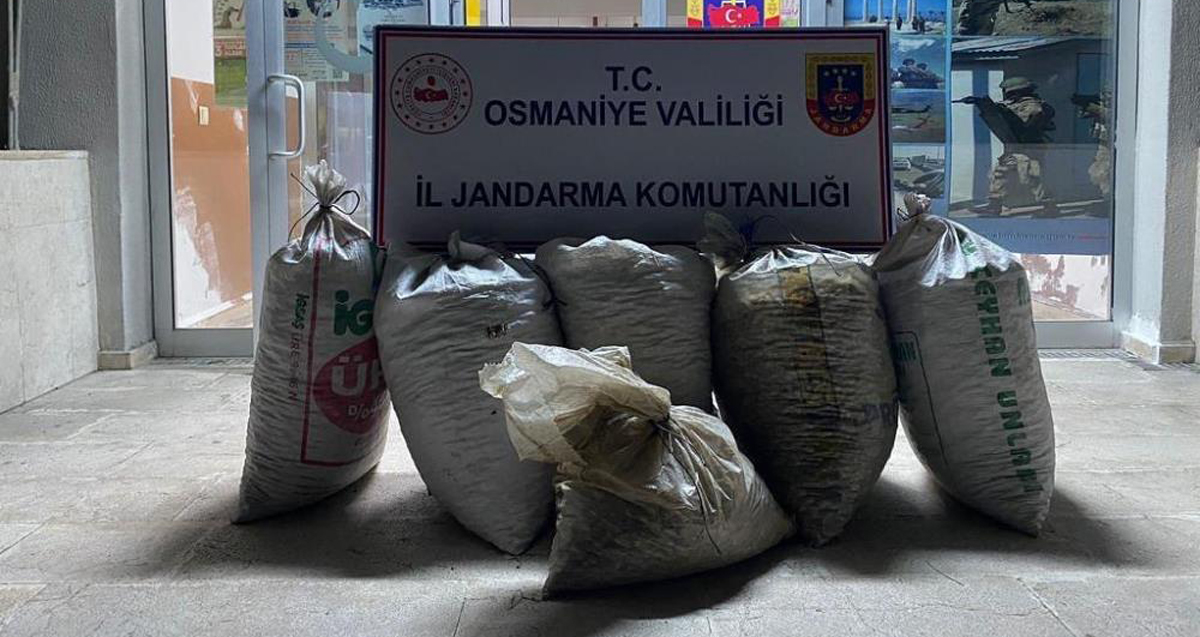 Osmaniye'de 300 kilo yerfıstığı çalan 2 şüpheli yakalandı